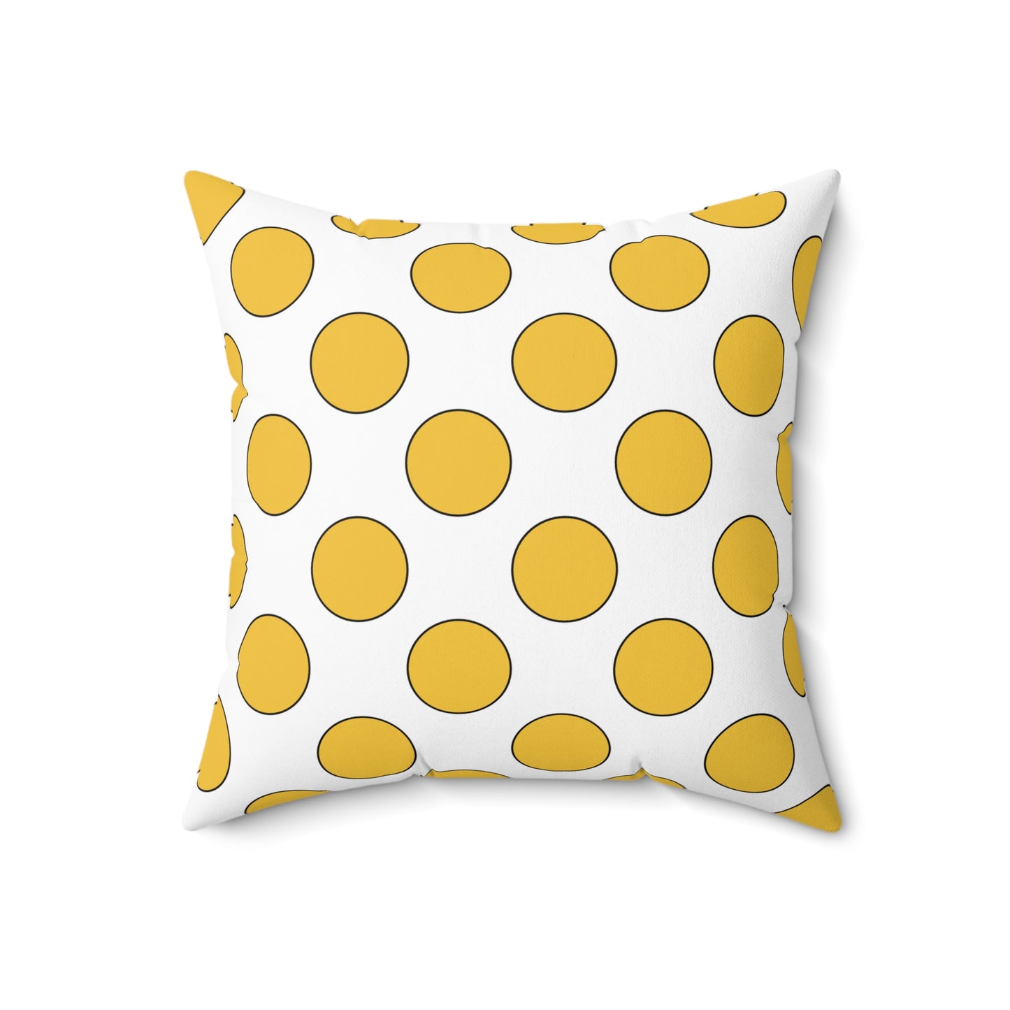 United States Virgin Islands Retro Polka Dots Cushion Pillow