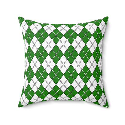 Norfolk Island Retro Argyle Cushion Pillow