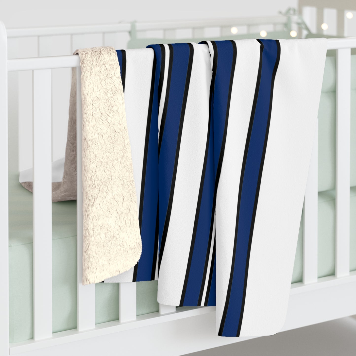 Finland Retro Stripes Blanket Throw