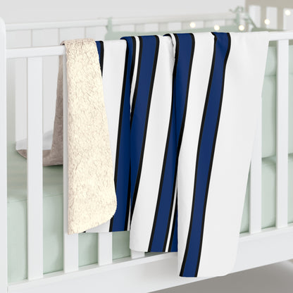 Finland Retro Stripes Blanket Throw