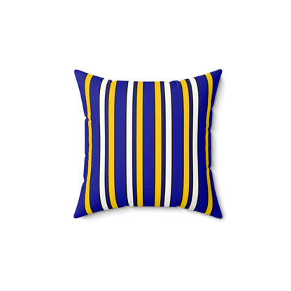 Bosnia And Herzegovina Retro Stripes Cushion Pillow