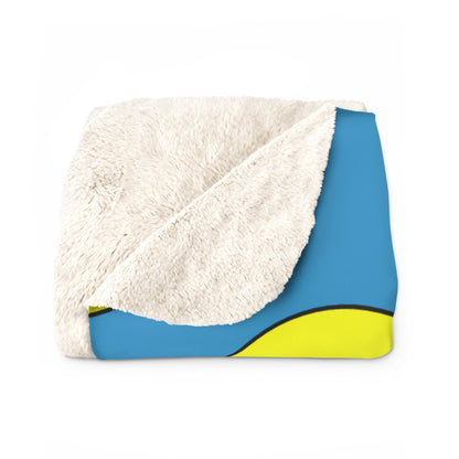 Aruba Retro Polka Dots Blanket Throw
