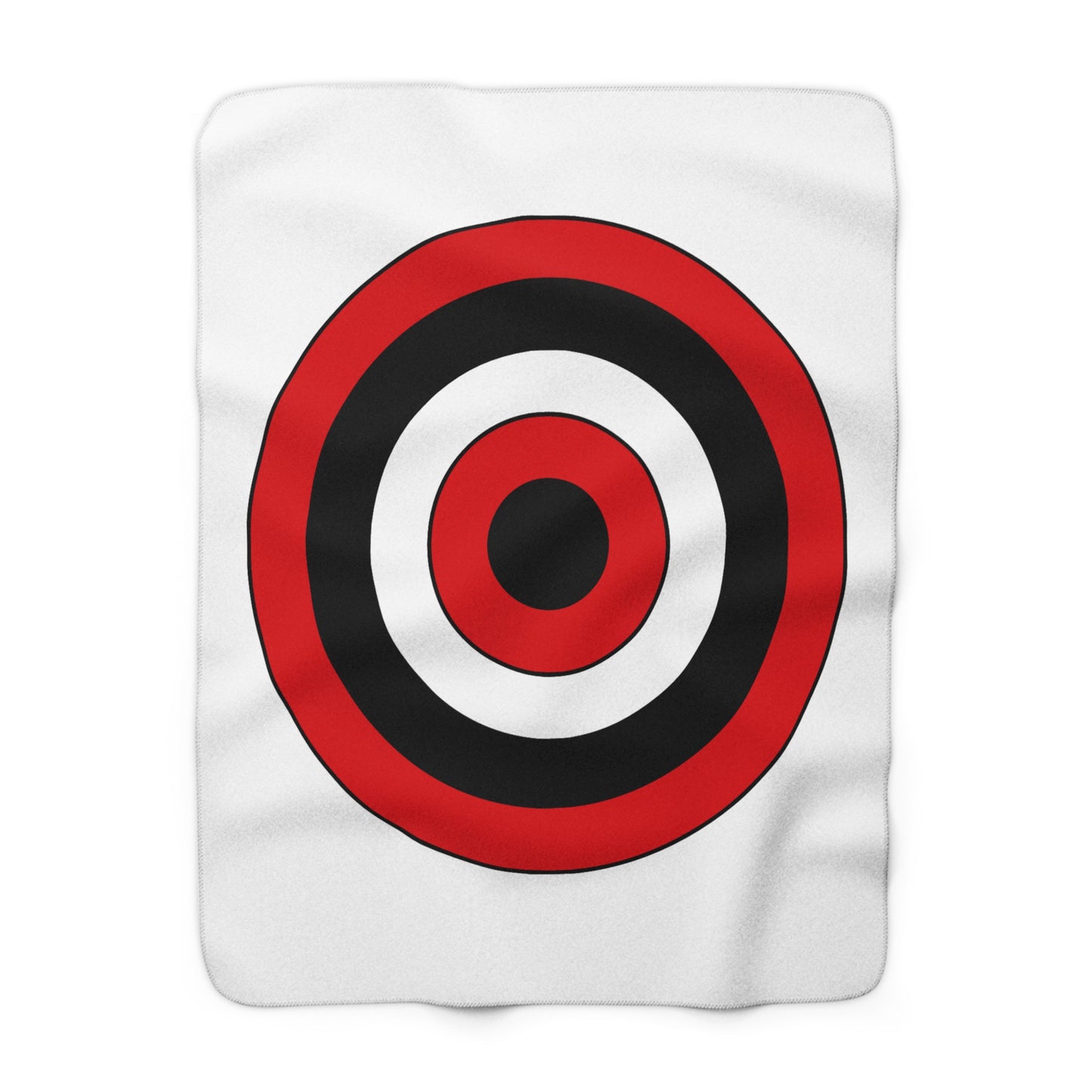 Gibraltar Retro Target Blanket Throw