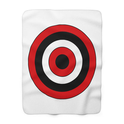 Gibraltar Retro Target Blanket Throw