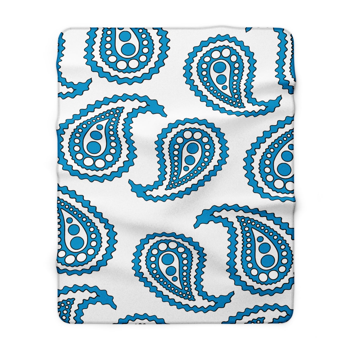 Galicia Retro Paisley Blanket Throw