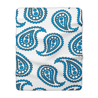Galicia Retro Paisley Blanket Throw