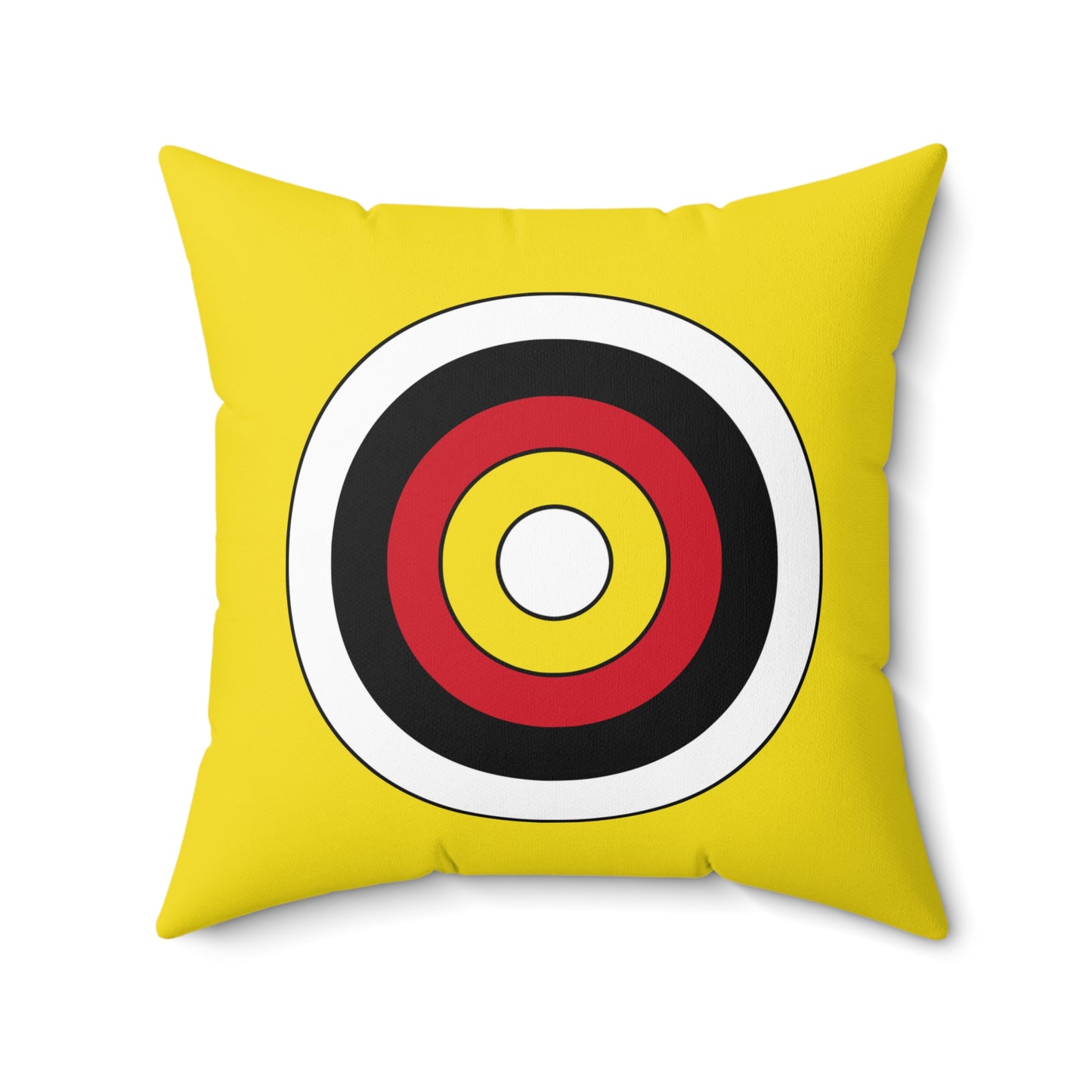 Brunei Darussalam Retro Target Cushion Pillow